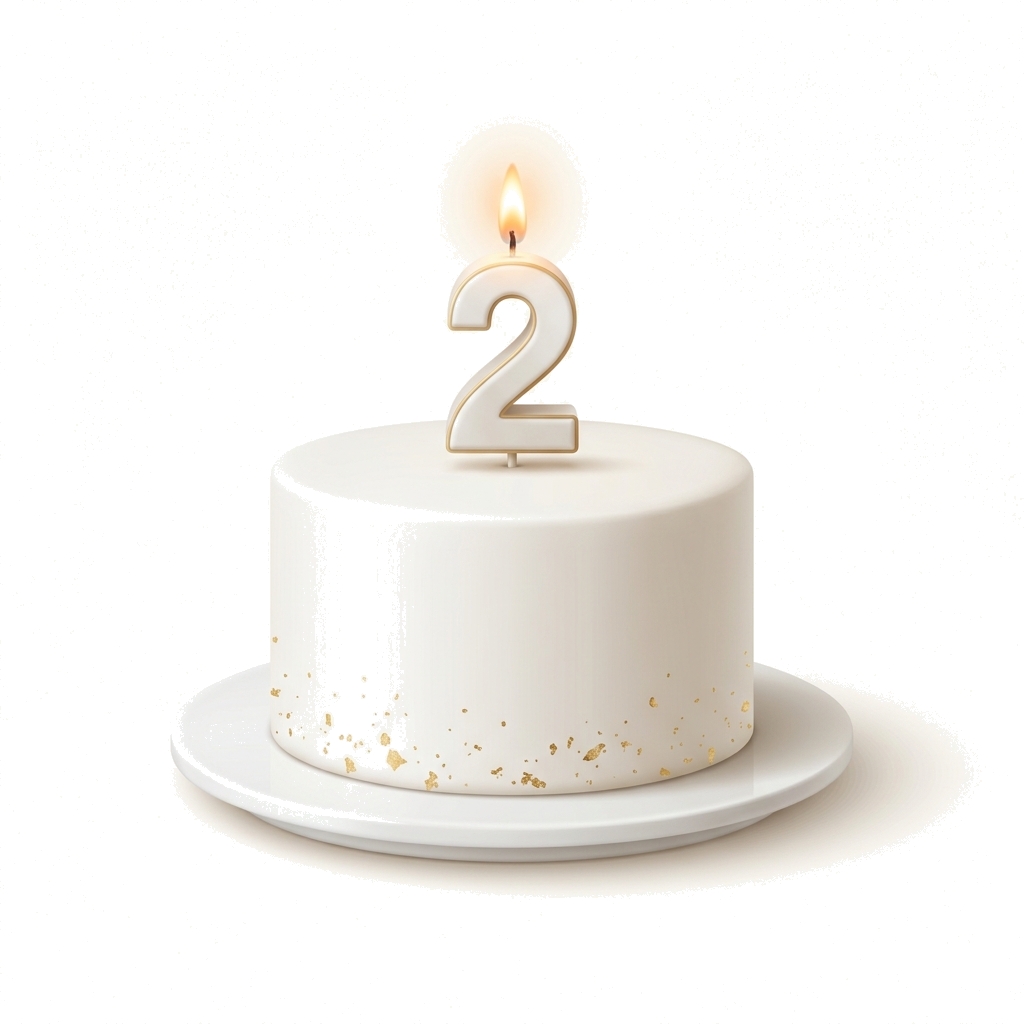 Bolo de 2 Anos